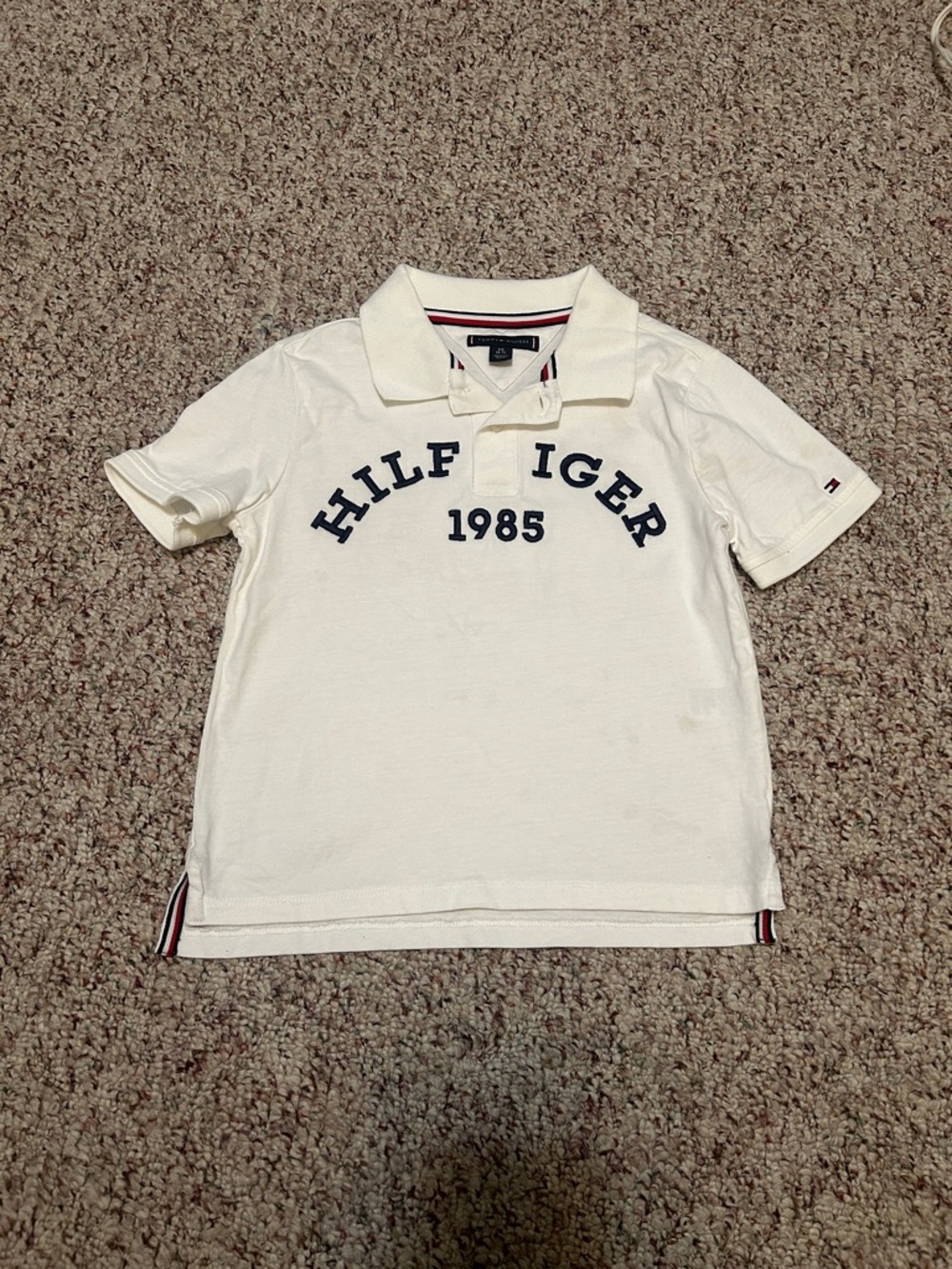 Boys Short Sleeve Tommy Hilfiger Polo